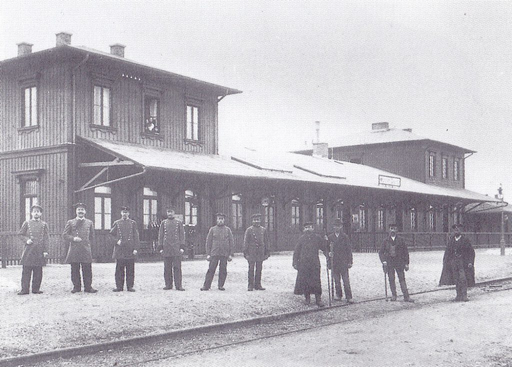 Bahnhof Giesing um 1900